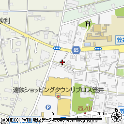 静岡県浜松市中央区笠井町1104周辺の地図