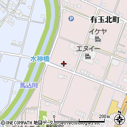 静岡県浜松市中央区有玉北町434周辺の地図