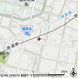 静岡県浜松市中央区積志町392周辺の地図