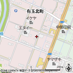 静岡県浜松市中央区有玉北町461周辺の地図