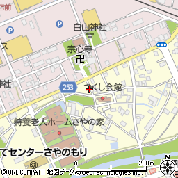 静岡県掛川市長谷255周辺の地図