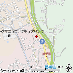 静岡県袋井市堀越1696周辺の地図