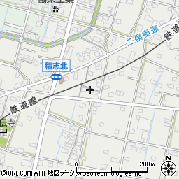 静岡県浜松市中央区積志町395周辺の地図