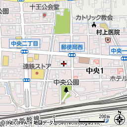 静岡銀行掛川西支店周辺の地図