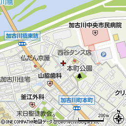 兵庫県加古川市加古川町本町340周辺の地図