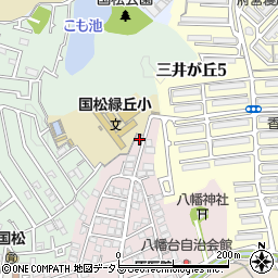 大阪府寝屋川市八幡台5-1周辺の地図