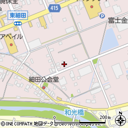 静岡県掛川市細田166周辺の地図