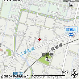 静岡県浜松市中央区積志町502周辺の地図