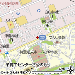 静岡県掛川市大池886周辺の地図