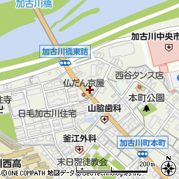 兵庫県加古川市加古川町本町297周辺の地図