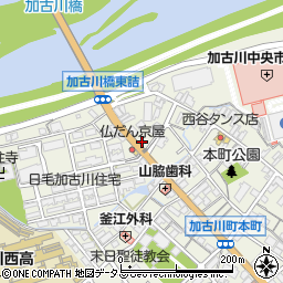 兵庫県加古川市加古川町本町297周辺の地図