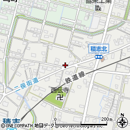 静岡県浜松市中央区積志町497周辺の地図