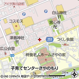 静岡県掛川市大池883周辺の地図