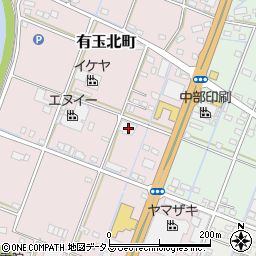 静岡県浜松市中央区有玉北町463周辺の地図