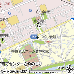 静岡県掛川市長谷249周辺の地図