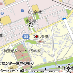 静岡県掛川市長谷252周辺の地図