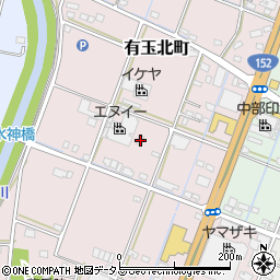 静岡県浜松市中央区有玉北町460周辺の地図