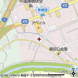 静岡県掛川市細田181周辺の地図