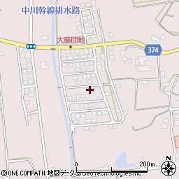 静岡県磐田市大久保734-96周辺の地図