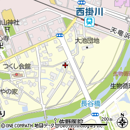 静岡県掛川市長谷405周辺の地図