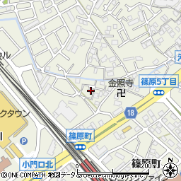 兵庫県加古川市加古川町篠原町206周辺の地図