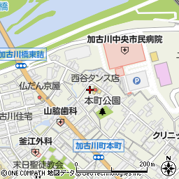 兵庫県加古川市加古川町本町348-10周辺の地図