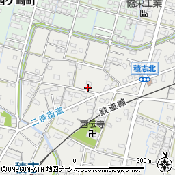 静岡県浜松市中央区積志町487周辺の地図