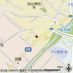 静岡県浜松市中央区大山町39周辺の地図