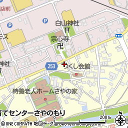 静岡県掛川市長谷251周辺の地図