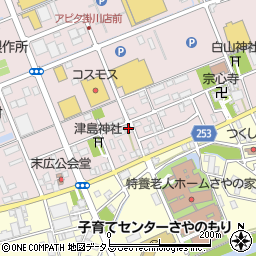 静岡県掛川市大池478-1周辺の地図