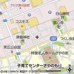 静岡県掛川市大池487周辺の地図