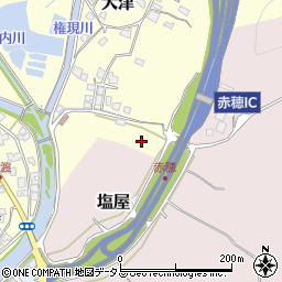 兵庫県赤穂市大津1737周辺の地図