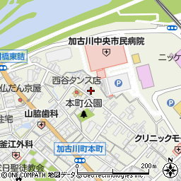 兵庫県加古川市加古川町本町500周辺の地図