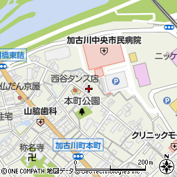 兵庫県加古川市加古川町本町500周辺の地図