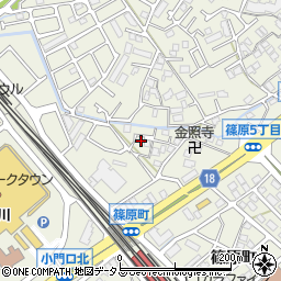 兵庫県加古川市加古川町篠原町208周辺の地図