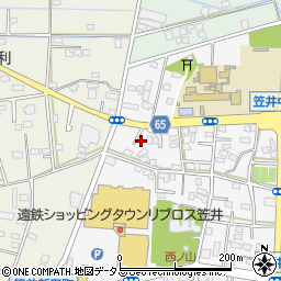 静岡県浜松市中央区笠井町1098周辺の地図