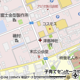 静岡県掛川市大池849周辺の地図