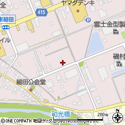 静岡県掛川市細田162周辺の地図
