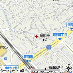 兵庫県加古川市加古川町篠原町41周辺の地図