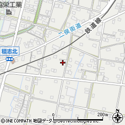 静岡県浜松市中央区積志町372周辺の地図