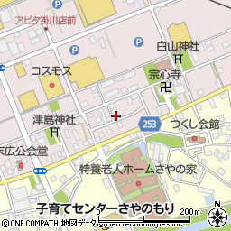 静岡県掛川市大池875周辺の地図