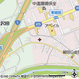 静岡県掛川市細田53周辺の地図