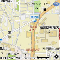 天ぷら海鮮五福西昆陽店周辺の地図
