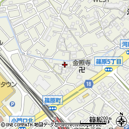 兵庫県加古川市加古川町篠原町202周辺の地図