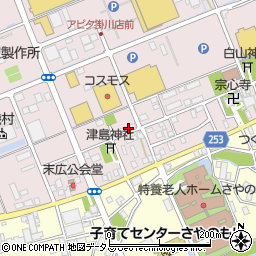 静岡県掛川市大池2598周辺の地図