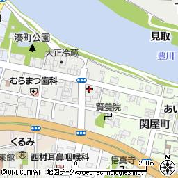 愛知県豊橋市湊町138周辺の地図