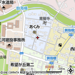 愛知県豊橋市飽海町79周辺の地図