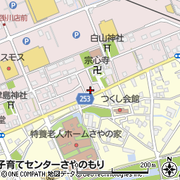 静岡県掛川市大池892周辺の地図