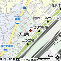 大阪府吹田市天道町24-29周辺の地図