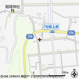 静岡県磐田市匂坂上1373-5周辺の地図